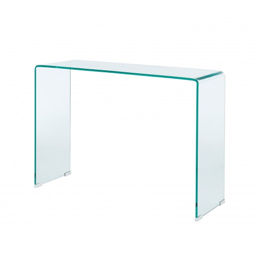 GINZA02 Console en verre 110 x 35 cmVerre transparent