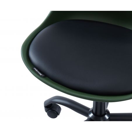 Chaise de bureau PANTONE À roulettes - Vert Olive L49cm