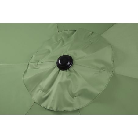 Parasol droit PANTONE ⌀3m Aluminium coloris vert