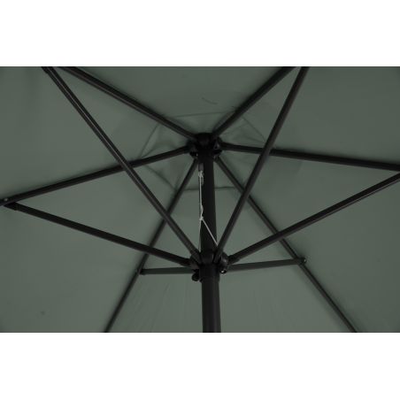 Parasol droit PANTONE ⌀3m Aluminium coloris gris anthracite