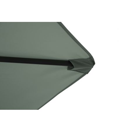 Parasol droit PANTONE ⌀3m Aluminium coloris gris anthracite
