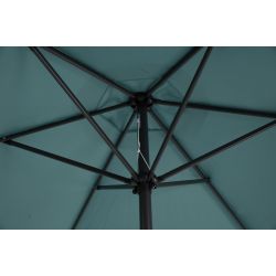 Parasol droit PANTONE ⌀3m Aluminium coloris bleu