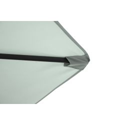 Parasol droit PANTONE ⌀3m Aluminium coloris gris perle