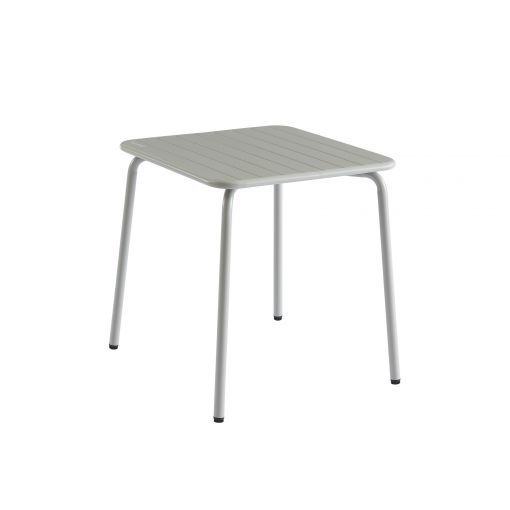 Table de jardin PANTONE en acier gris glacier 70x70 cm