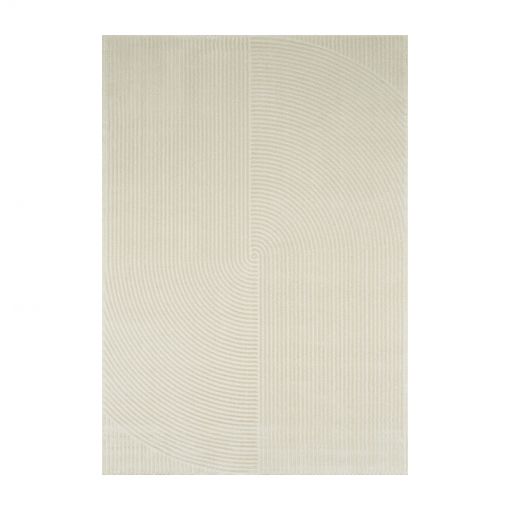 Tapis OLGA crème motif géométrique 160x230 cm