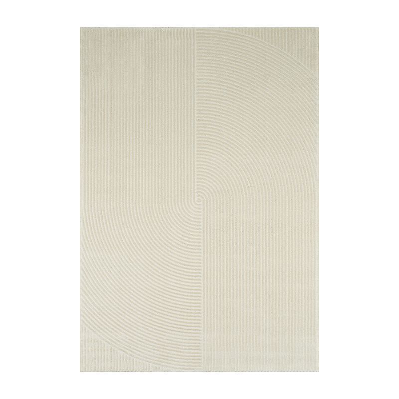 Tapis OLGA crème motif géométrique 160x230 cm