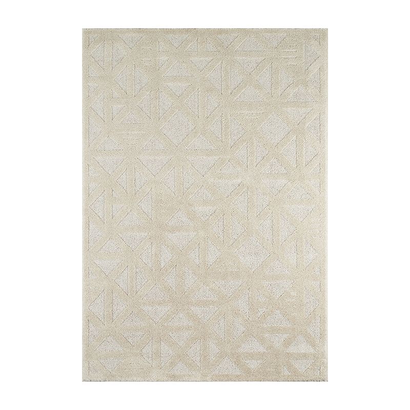 Tapis ELLA crème motif géométrique 120x170 cm