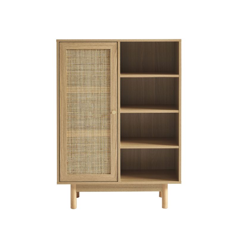 Buffet pour Cuisine Salle à Manger Meuble de Rangement 2 Tiroirs 4 Portes  en Bois Blanc 120 x 80 x 37 cm - Cdiscount Maison