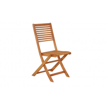Ensemble table et chaises de jardin SARNO 8 places en bois d'eucalyptus FSC 160 cm avec housse de protection