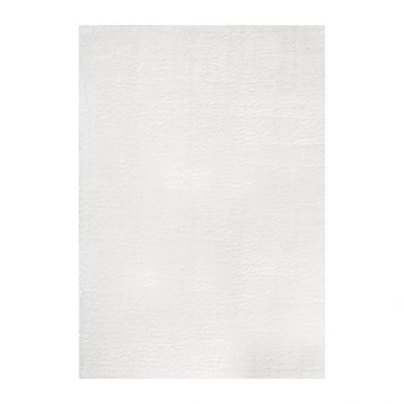 Tapis shaggy LUCE blanc 80x150cm
