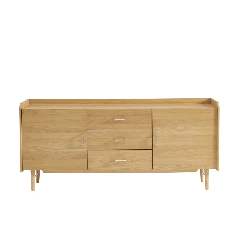 Buffet TWIGGY placage chĂȘne 180cm Buffet TWIGGY placage chĂȘne 180cm