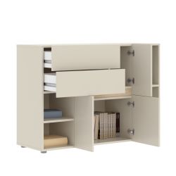 Bibliothèque enfant INGA cachemire 120x85cm