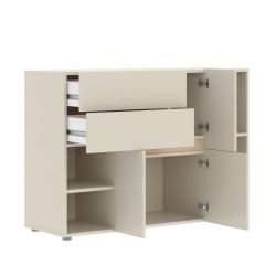 Bibliothèque enfant INGA cachemire 120x85cm