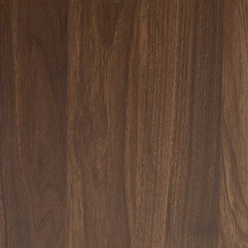 Table basse ronde RUBA effet noyer