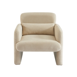 Fauteuil OMA tissu beige