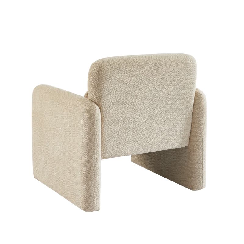 Fauteuil OMA tissu beige