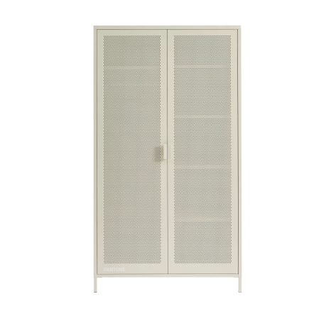 Armoire PANTONE métal beige sable 2 portes