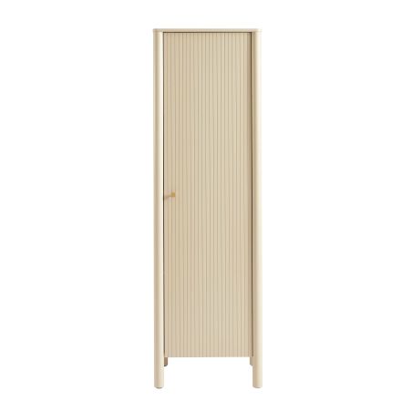 Armoire CLEO laqué beige 1 porte
