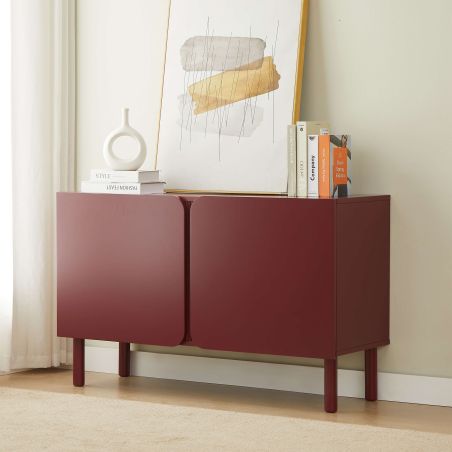 Buffet BRAGA terracotta 2 portes 120cm