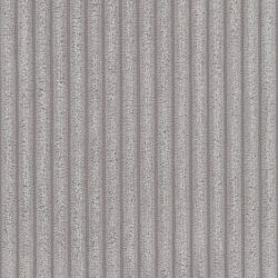 Canapé d'angle droit fixe NUNA 4 places velours côtelé gris