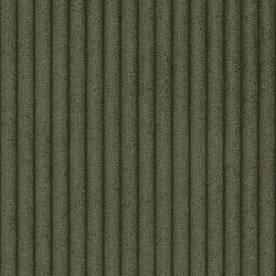 Canapé d'angle droit fixe NUNA 4 places velours côtelé vert